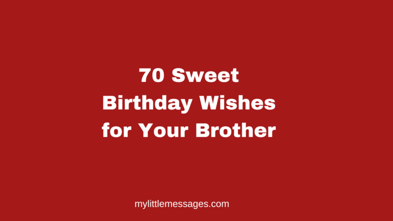 Birthday Wishes for Brother