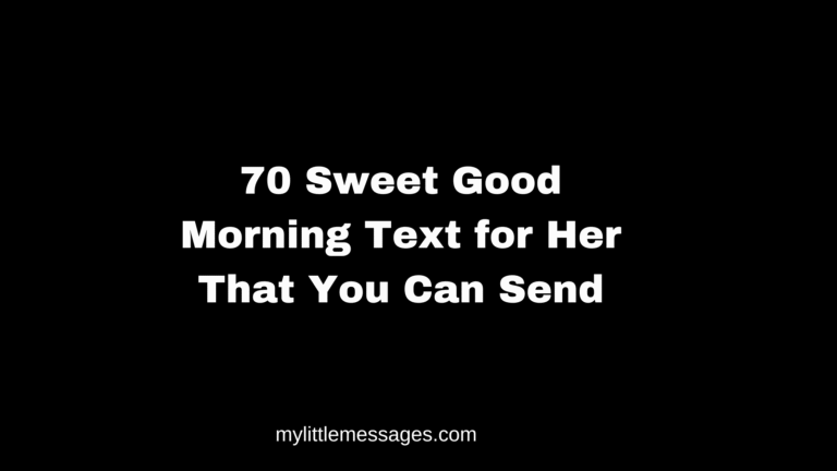 good morning text for her