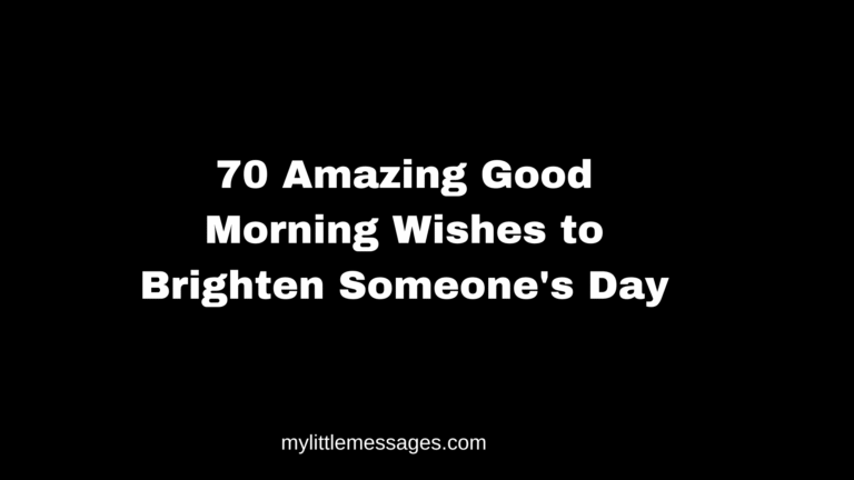 good morning wishes